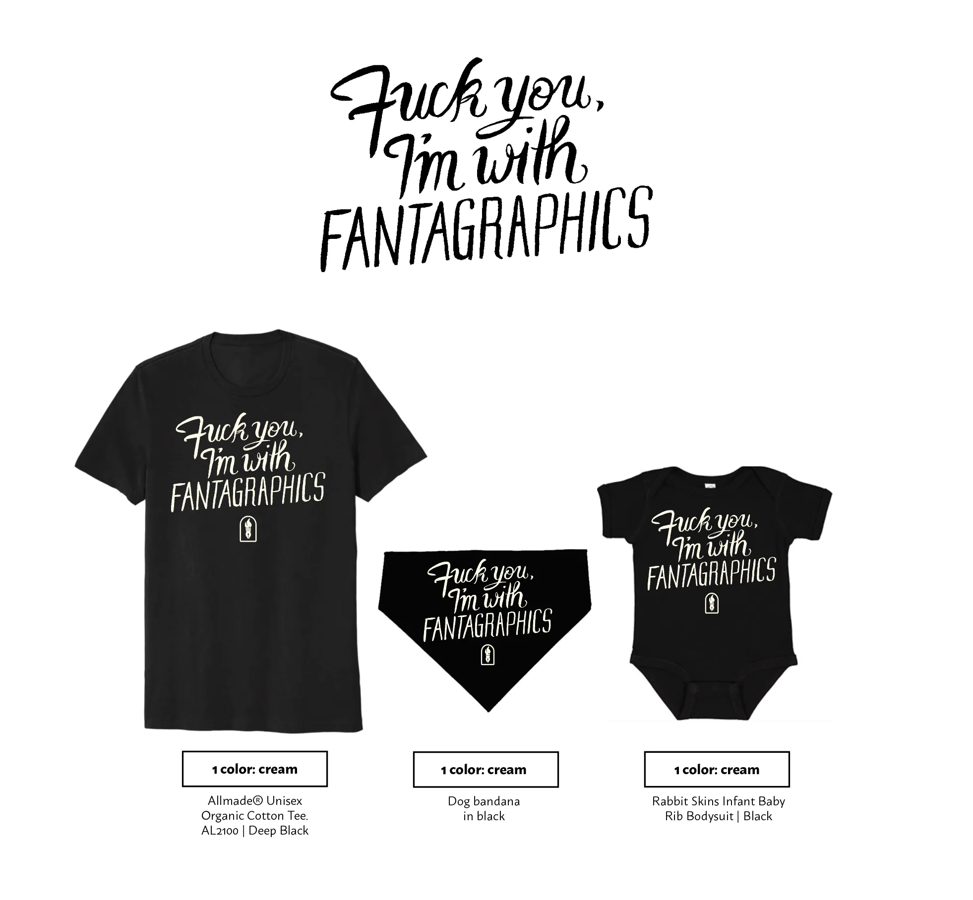 FU Fantagraphics Bandana