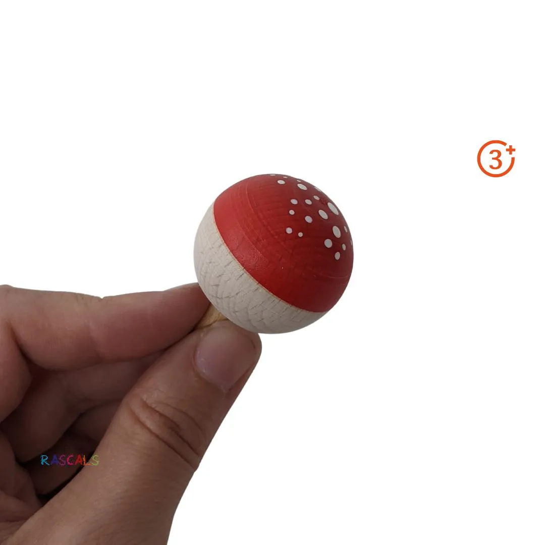 Mader Upside-Down Mushroom Spinning Top